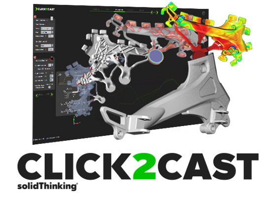 solidThinking Click2Cast - Döküm Simülasyonu