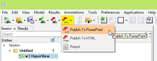 HyperView publish powerpoint ikonu